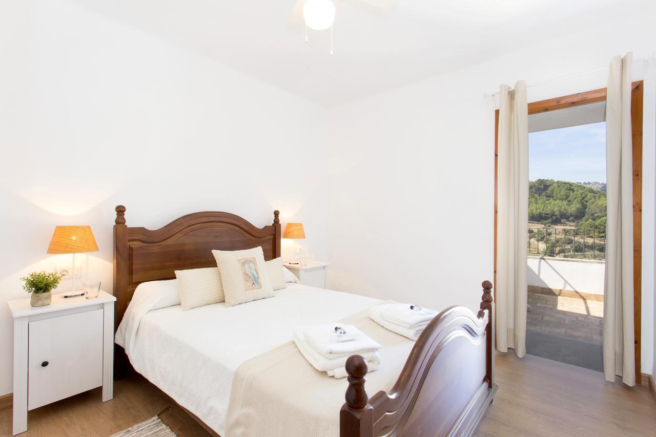 Es Castellet De Bunola Villa Bunyola Exteriör bild