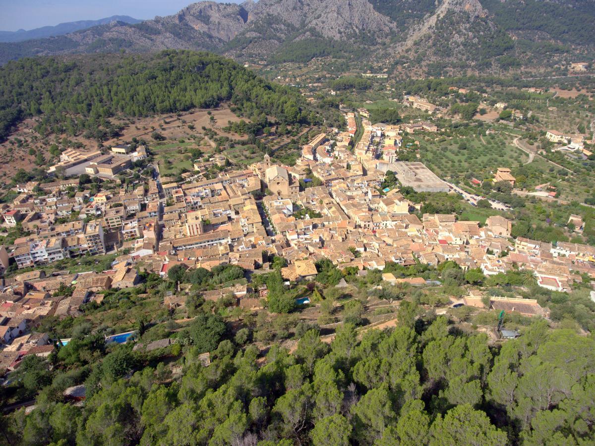 Es Castellet De Bunola Villa Bunyola Exteriör bild