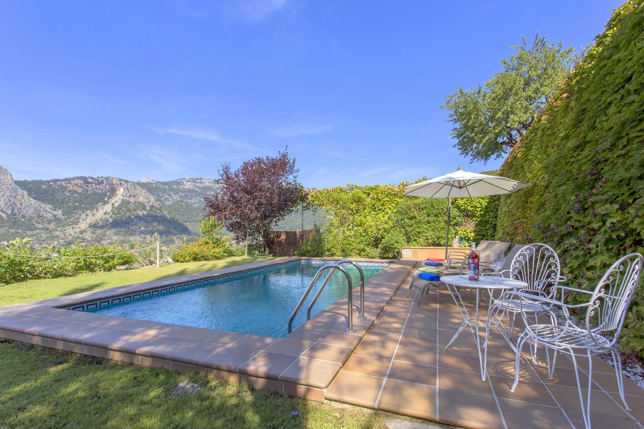 Es Castellet De Bunola Villa Bunyola Exteriör bild