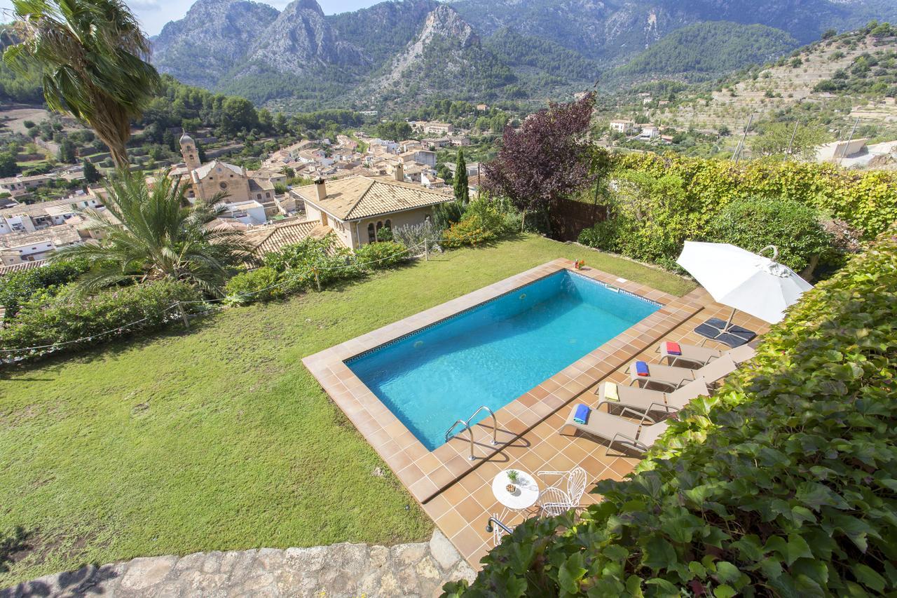 Es Castellet De Bunola Villa Bunyola Exteriör bild