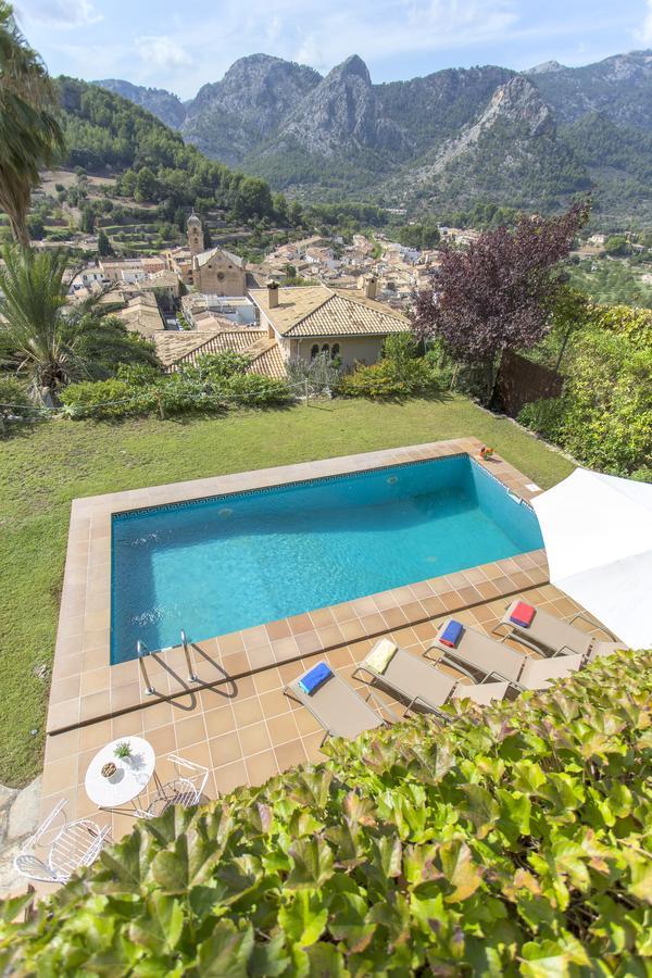 Es Castellet De Bunola Villa Bunyola Exteriör bild